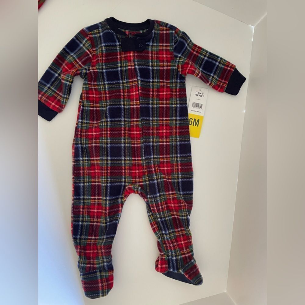 Eddie Bauer Plaid Sleeper 6 Months